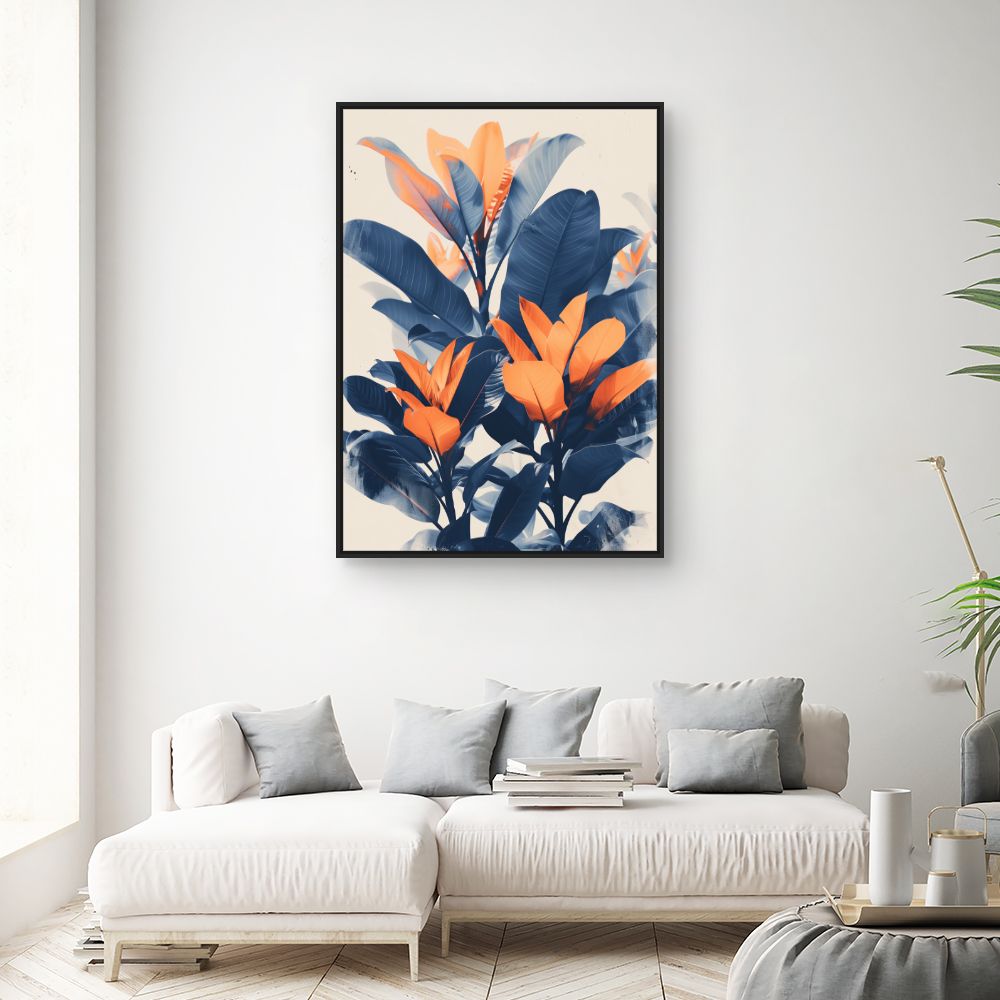 Toile "Feuillage éclatant"