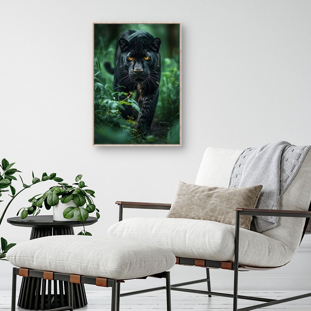 Toile "Panthère majestueuse"