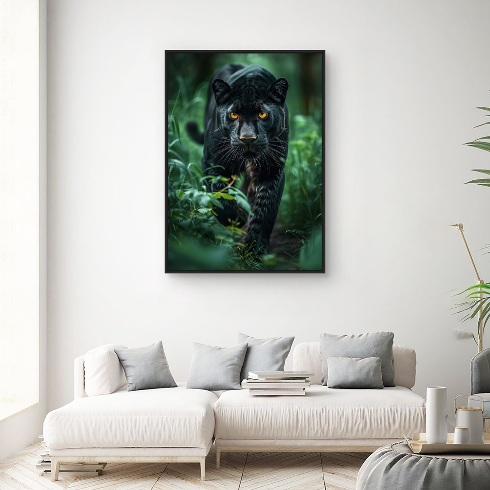 Toile "Panthère majestueuse"