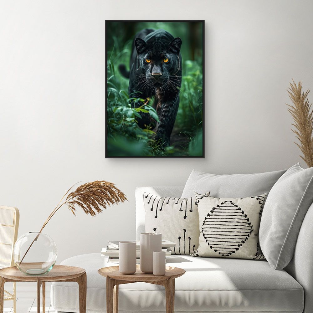 Toile "Panthère majestueuse"