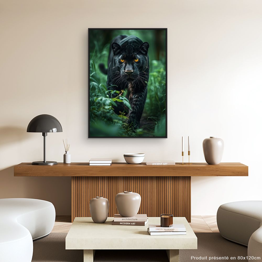 Toile "Panthère majestueuse"