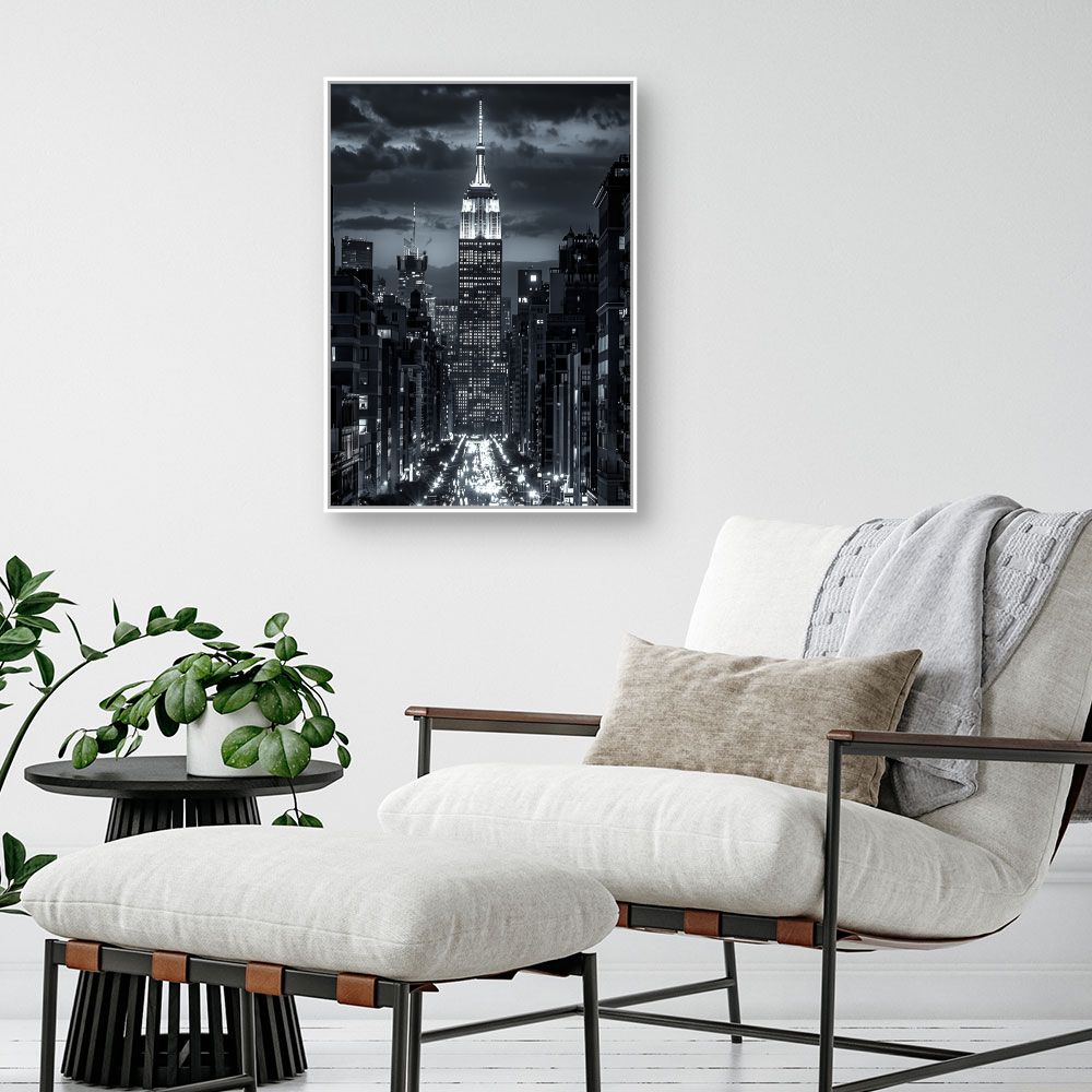 Toile "Empire illuminé"