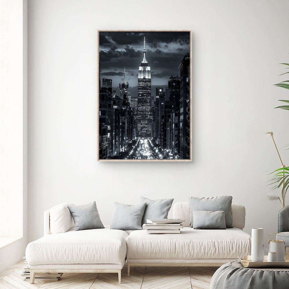 Toile "Empire illuminé"