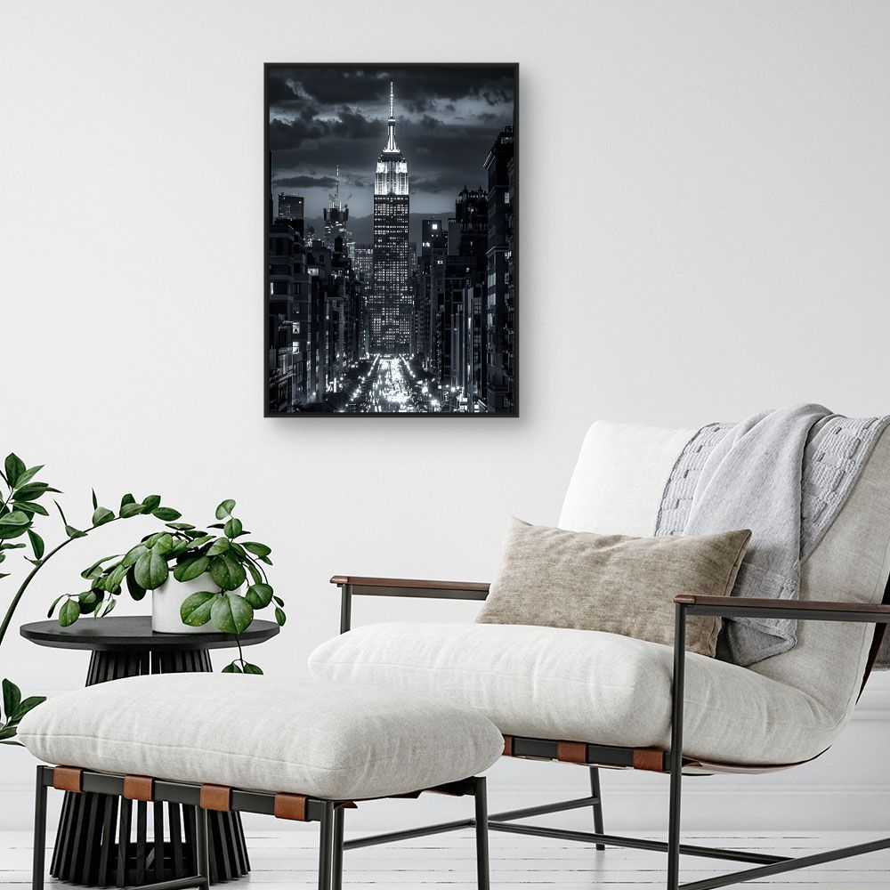 Toile "Empire illuminé"