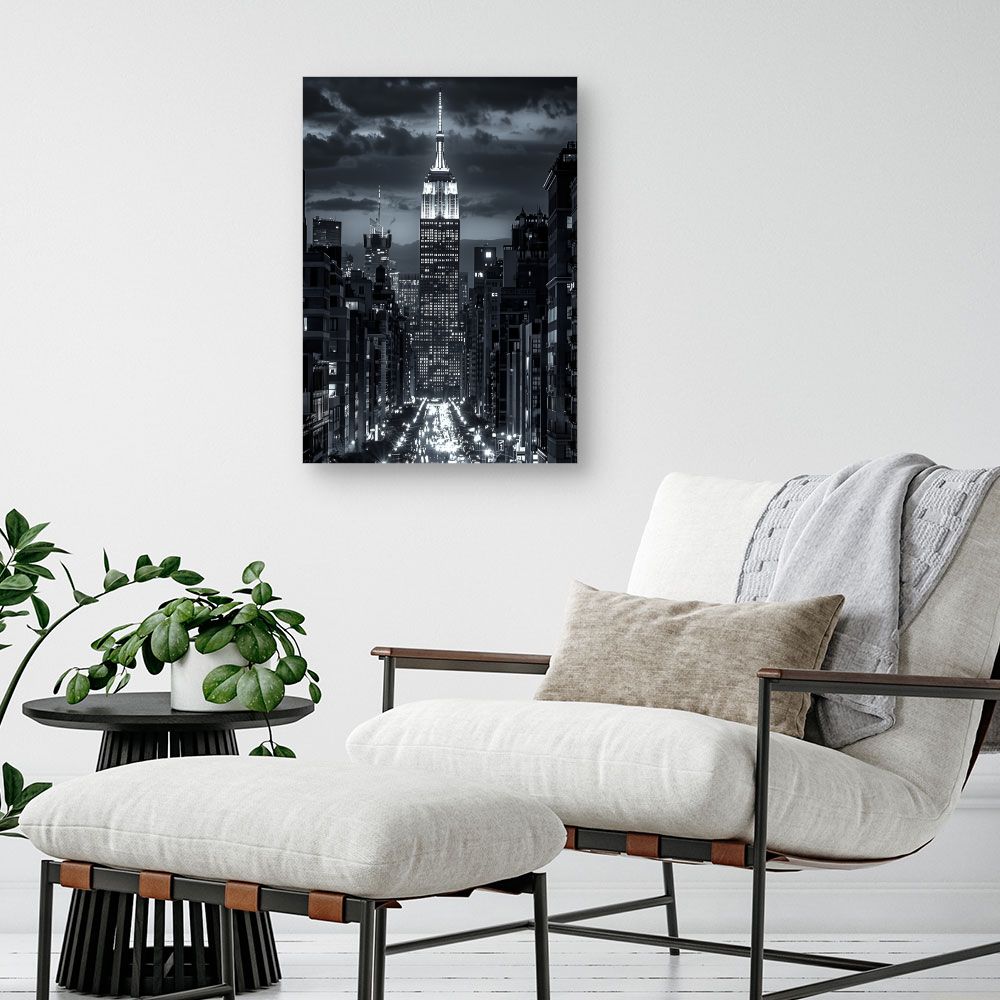 Toile "Empire illuminé"