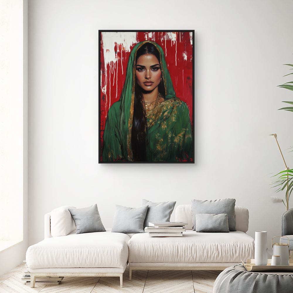 Toile "Beauté captivante"