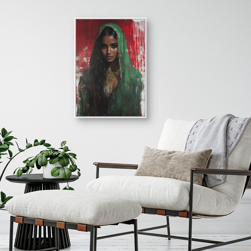 Toile "Mystère captivant"