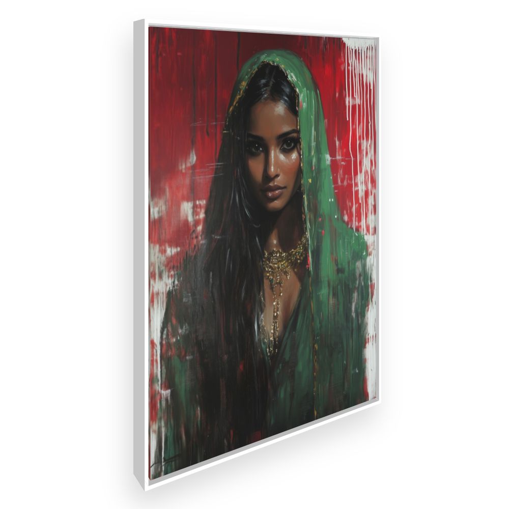 Toile Mystère captivant – toile cadre blanc (slide 2)