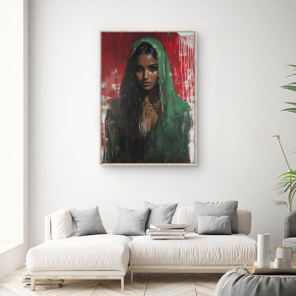 Toile "Mystère captivant"