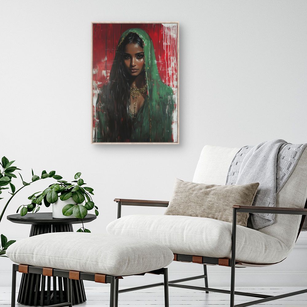 Toile "Mystère captivant"