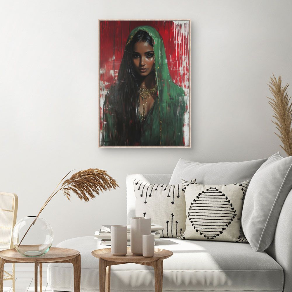 Toile Mystère captivant – toile cadre naturel (slide 1, 60×90)