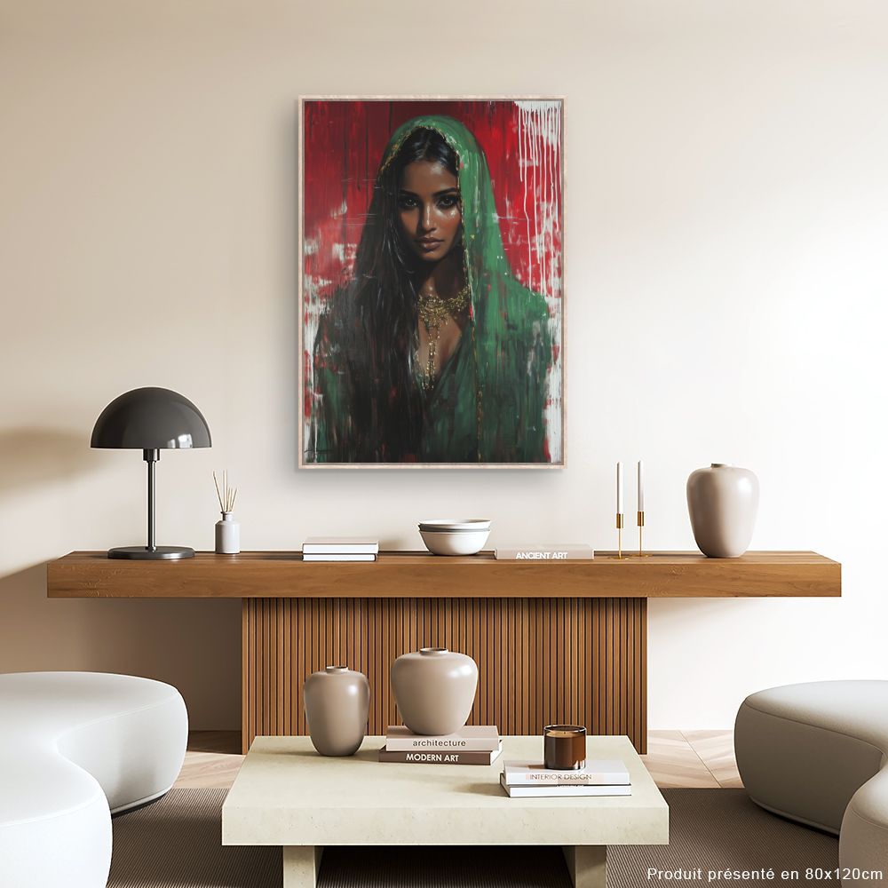 Toile "Mystère captivant"