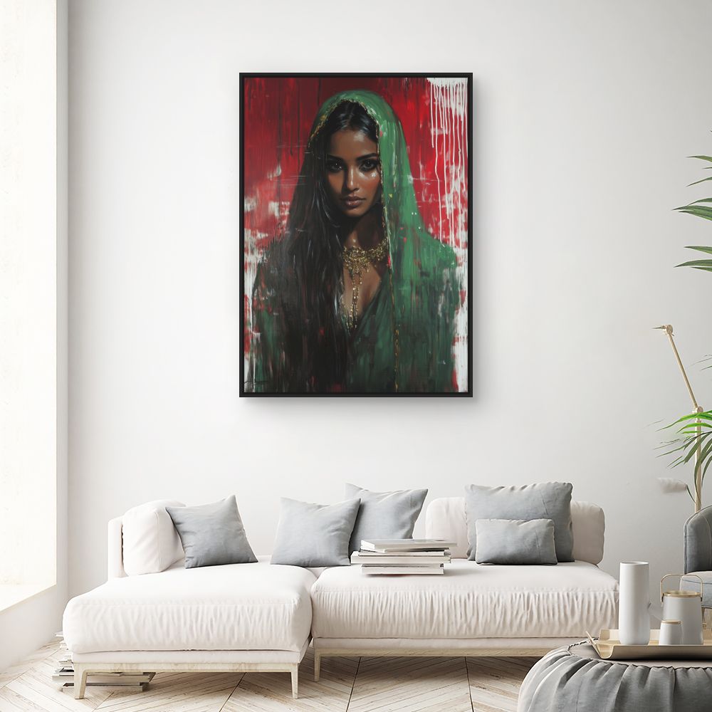 Toile "Mystère captivant"