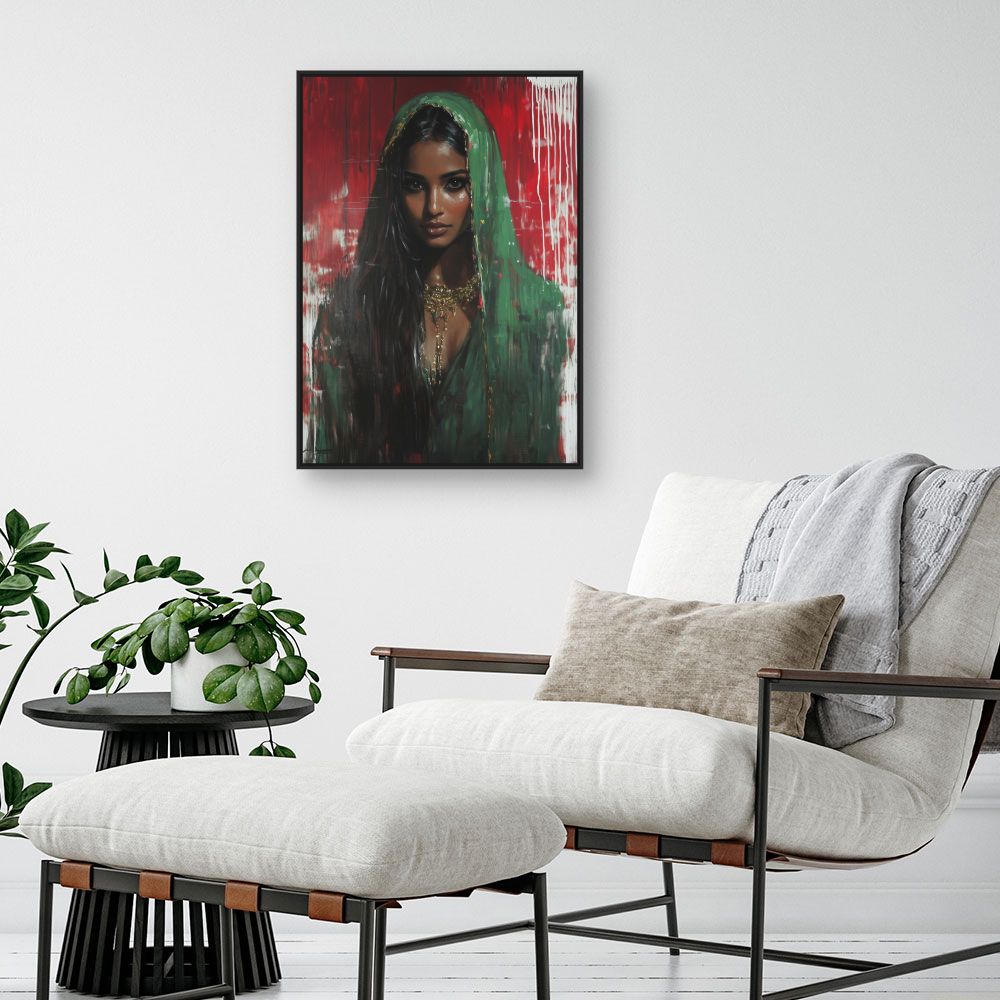 Toile "Mystère captivant"