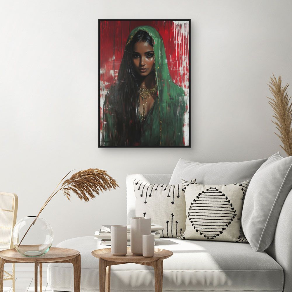 Toile "Mystère captivant"