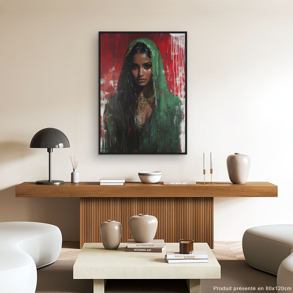 Toile "Mystère captivant"