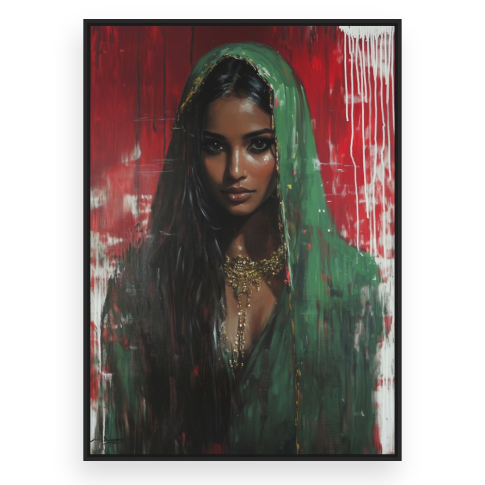 Toile Mystère captivant – toile cadre noir (slide 3)