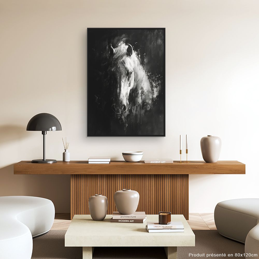 Toile "Cheval majestueux"