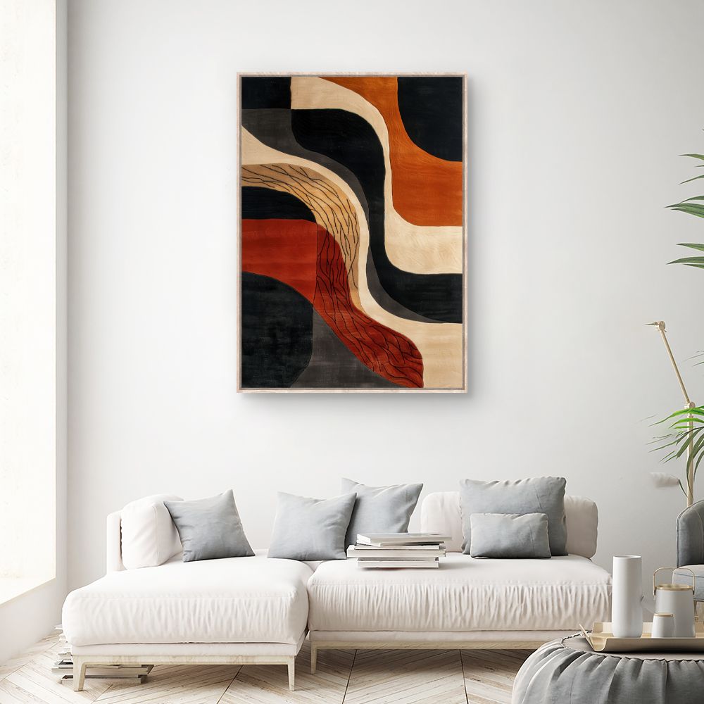 Toile "Abstraction organique"