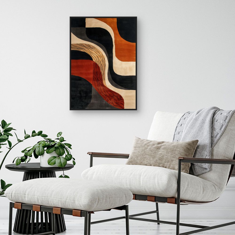 Toile "Abstraction organique"