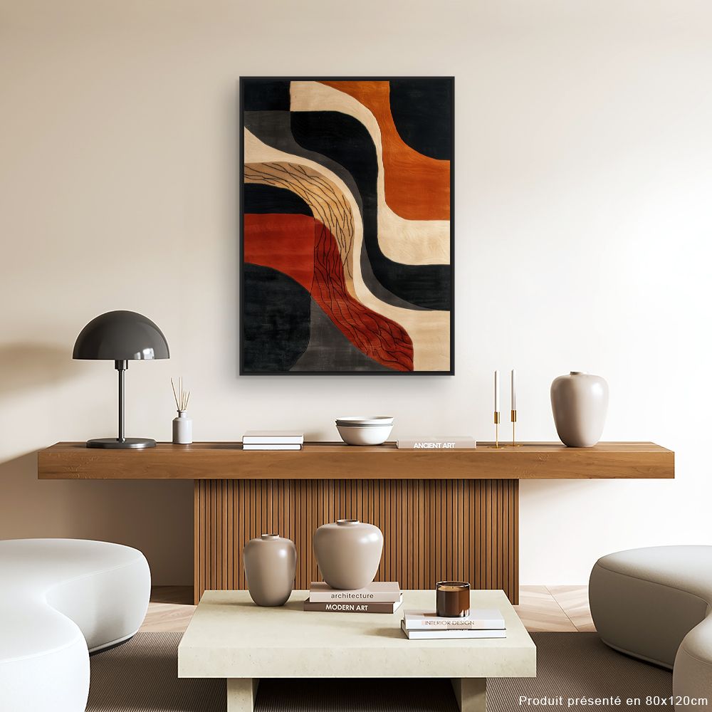 Toile "Abstraction organique"