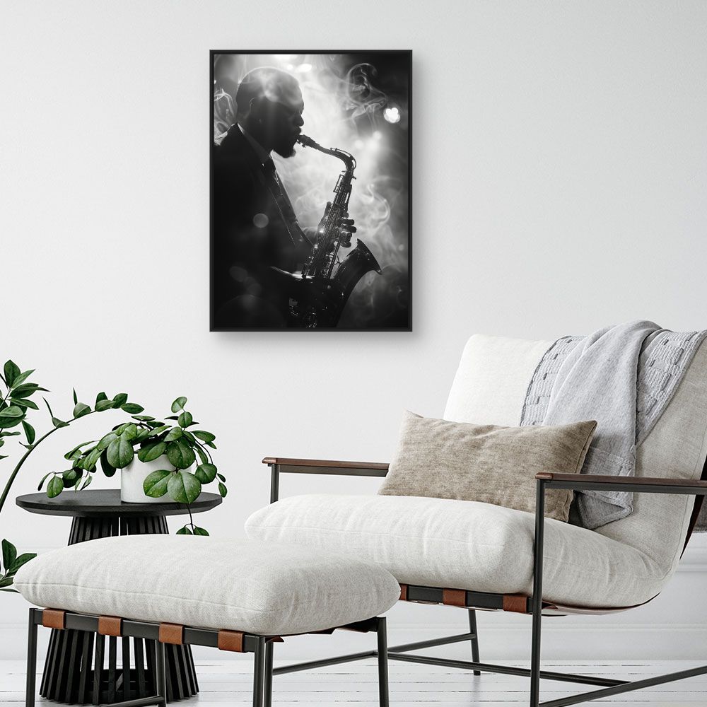 Toile "Silhouette envoûtante"