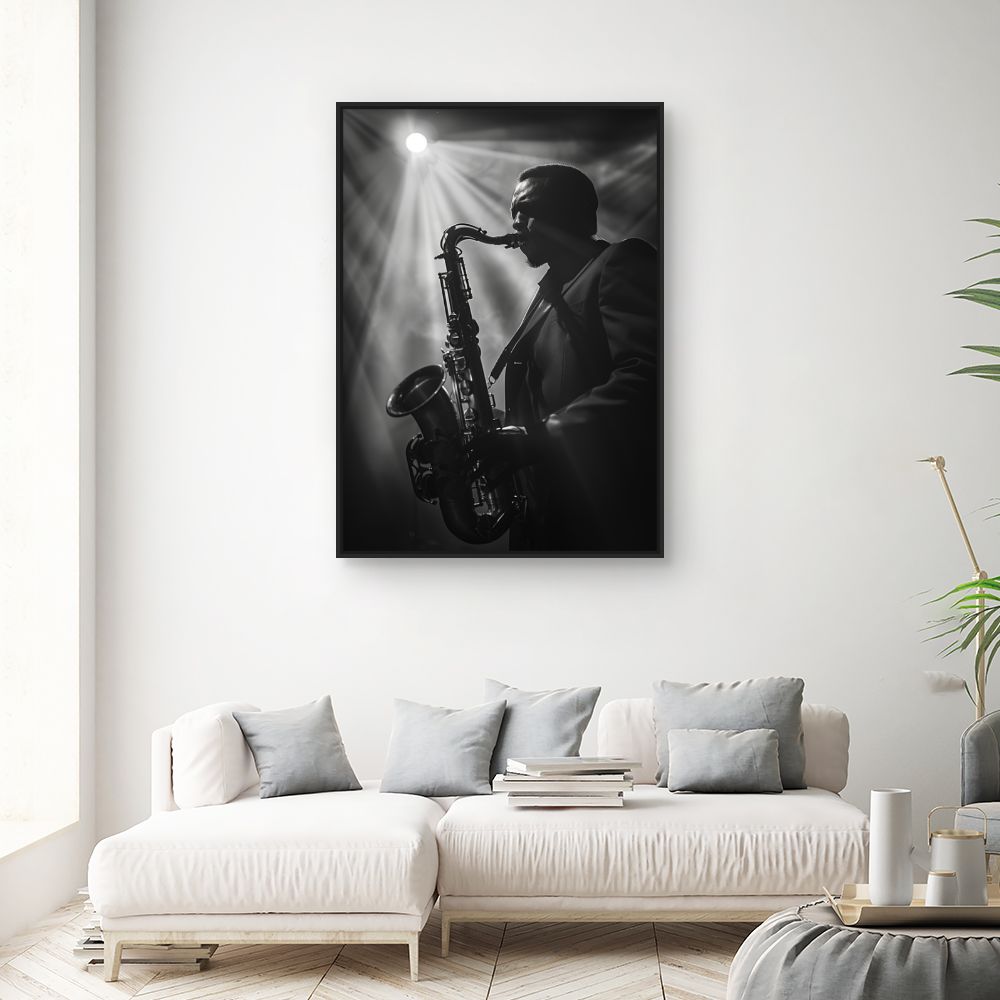 Toile "Jazz envoûtant"