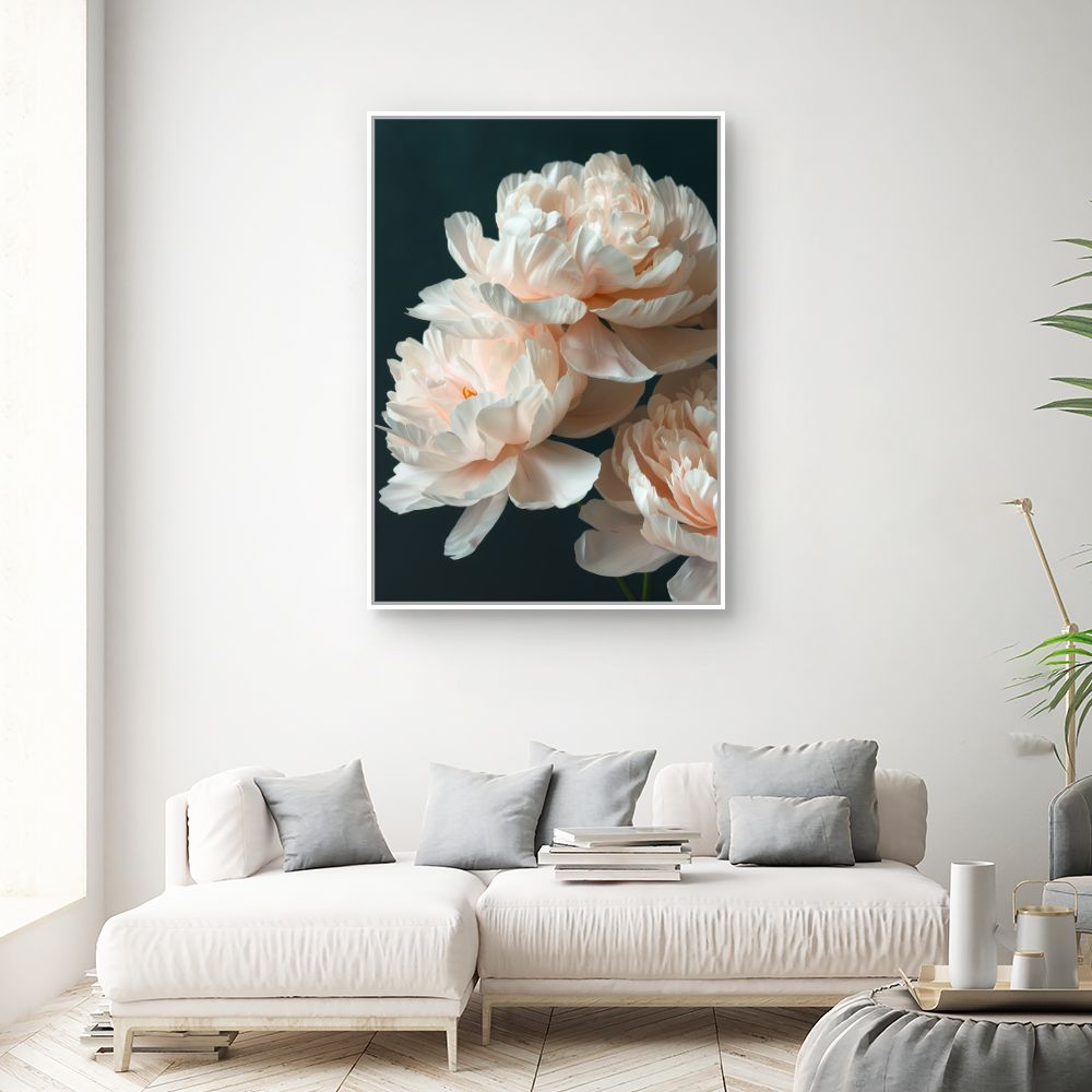 Schilderij "Elegante bloemen"