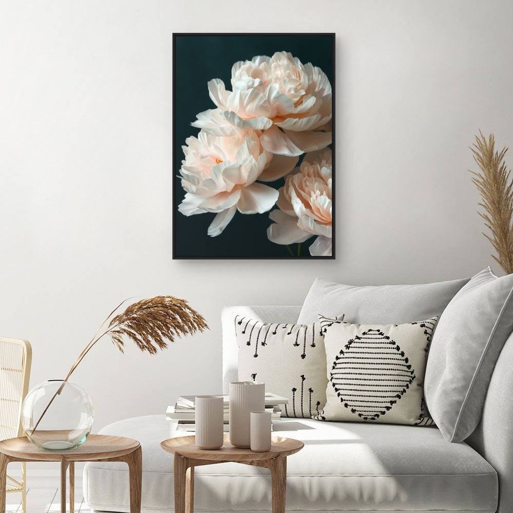 Schilderij "Elegante bloemen"