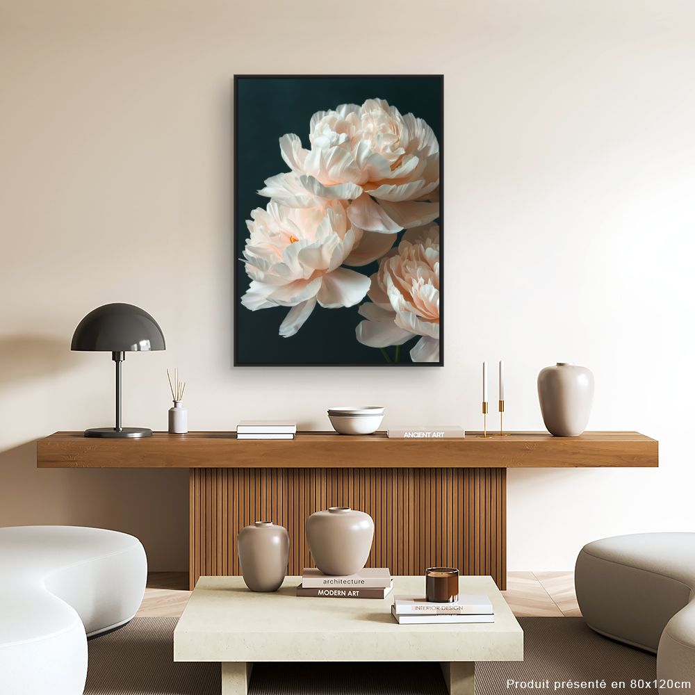 Schilderij "Elegante bloemen"