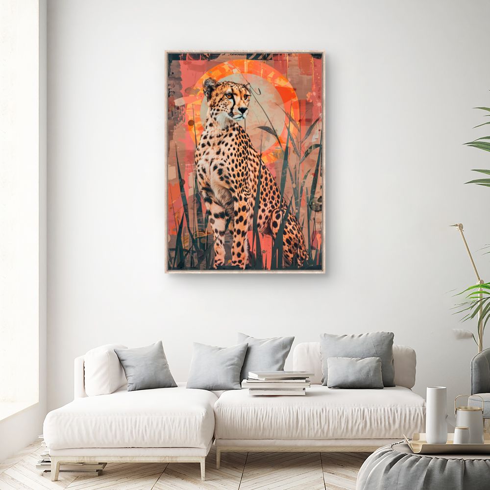 Toile "Élan majestueux"
