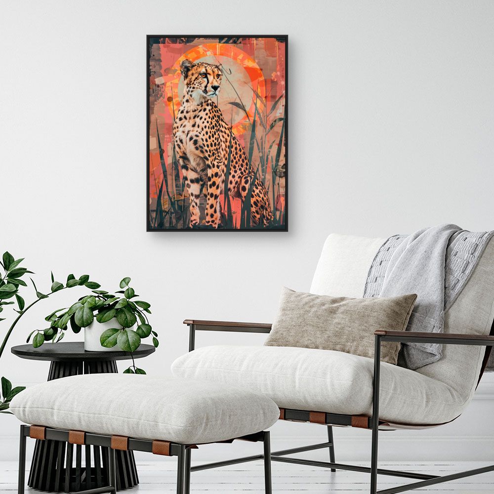 Toile "Élan majestueux"