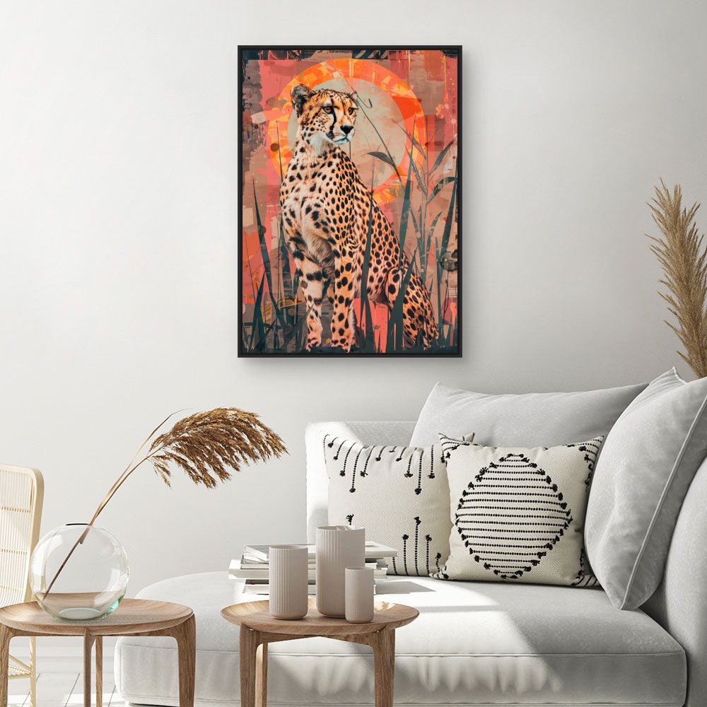Toile "Élan majestueux"