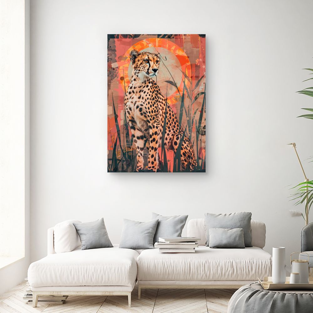Toile "Élan majestueux"