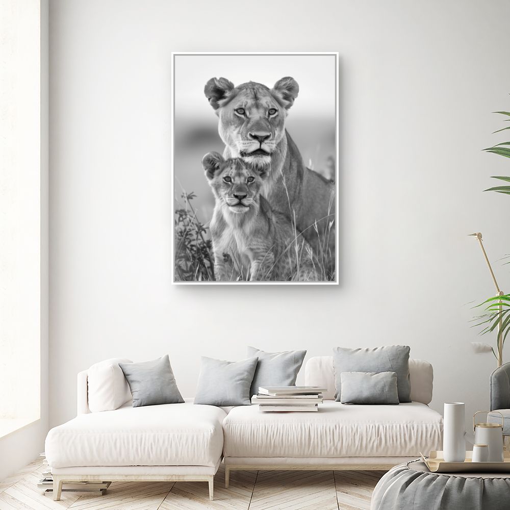 Toile "Regard protecteur"