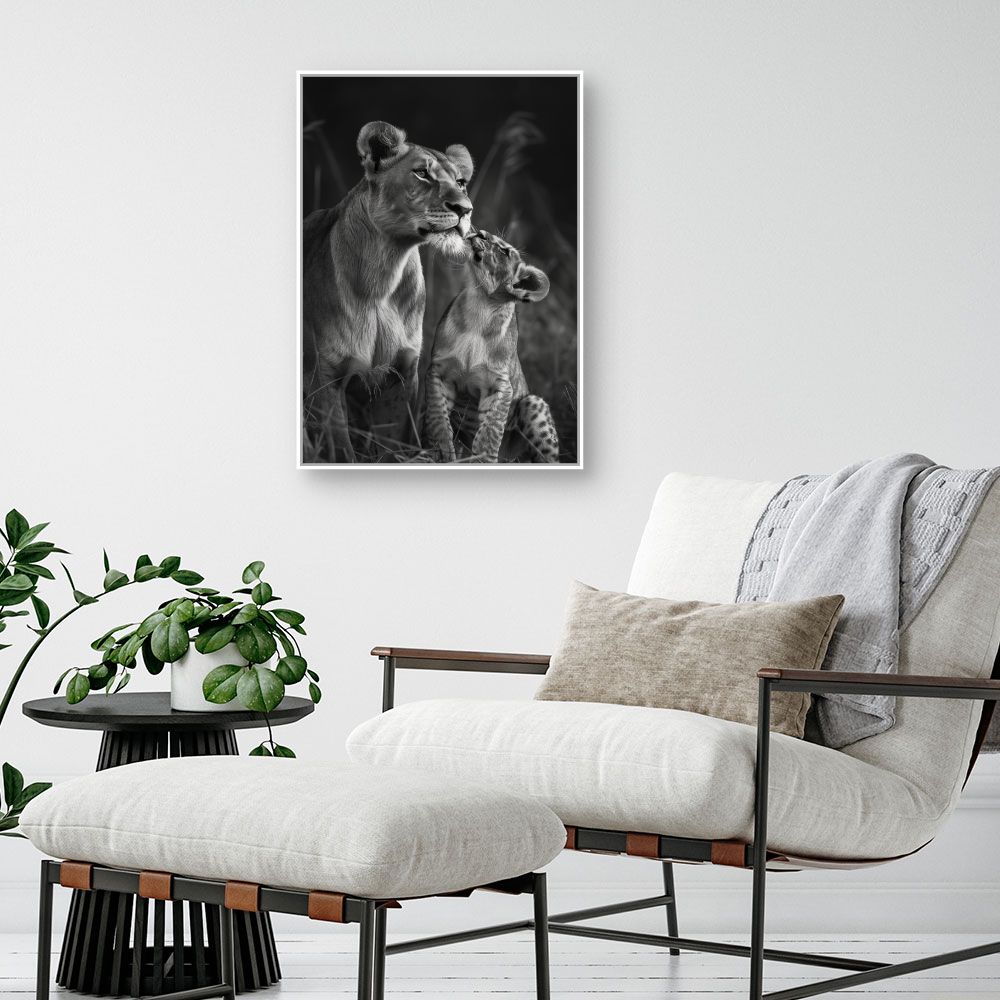 Toile "Tendre complicité"