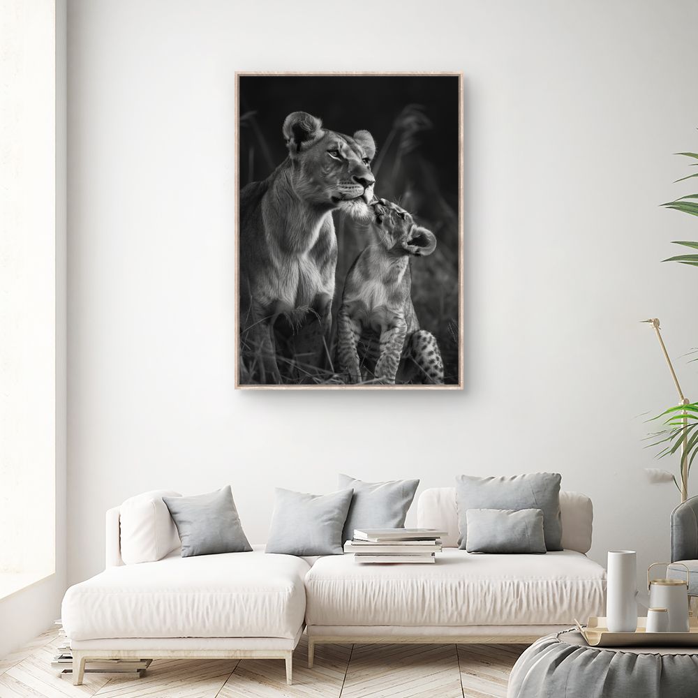 Toile "Tendre complicité"