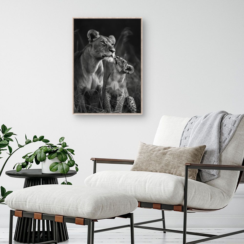 Toile "Tendre complicité"