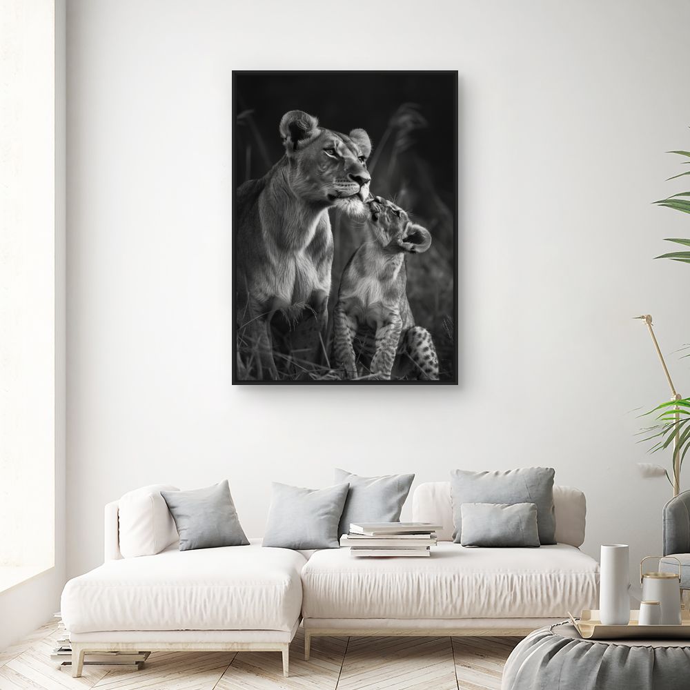 Toile "Tendre complicité"