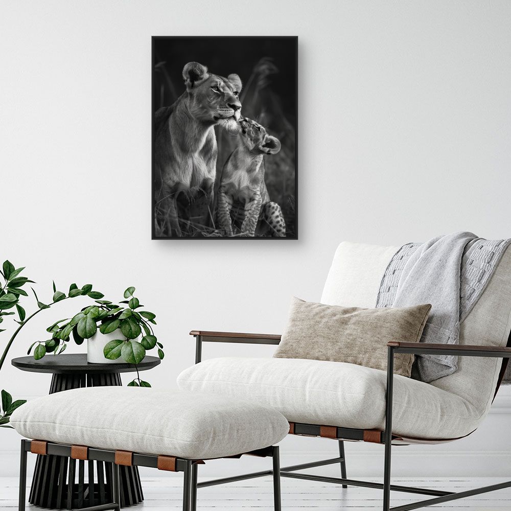 Toile "Tendre complicité"