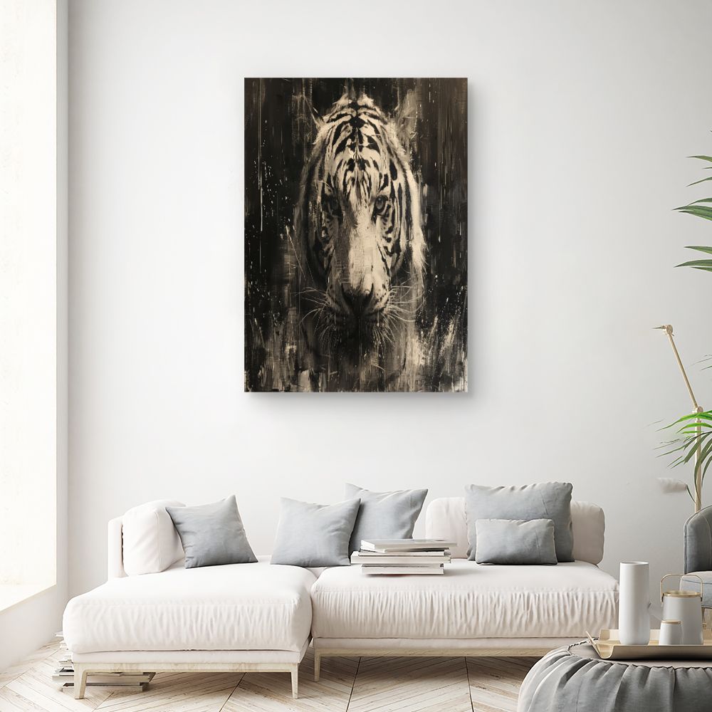 Toile "Tigre majestueux"