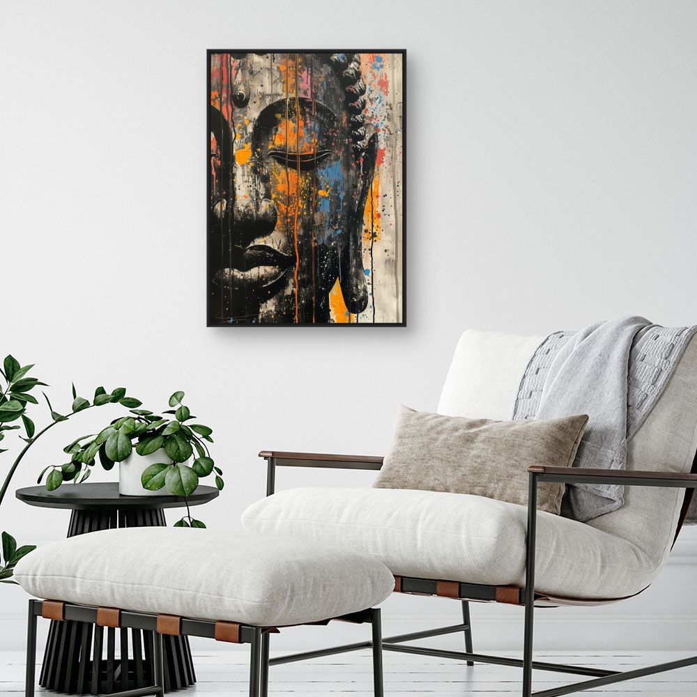 Toile "Bouddha moderne"