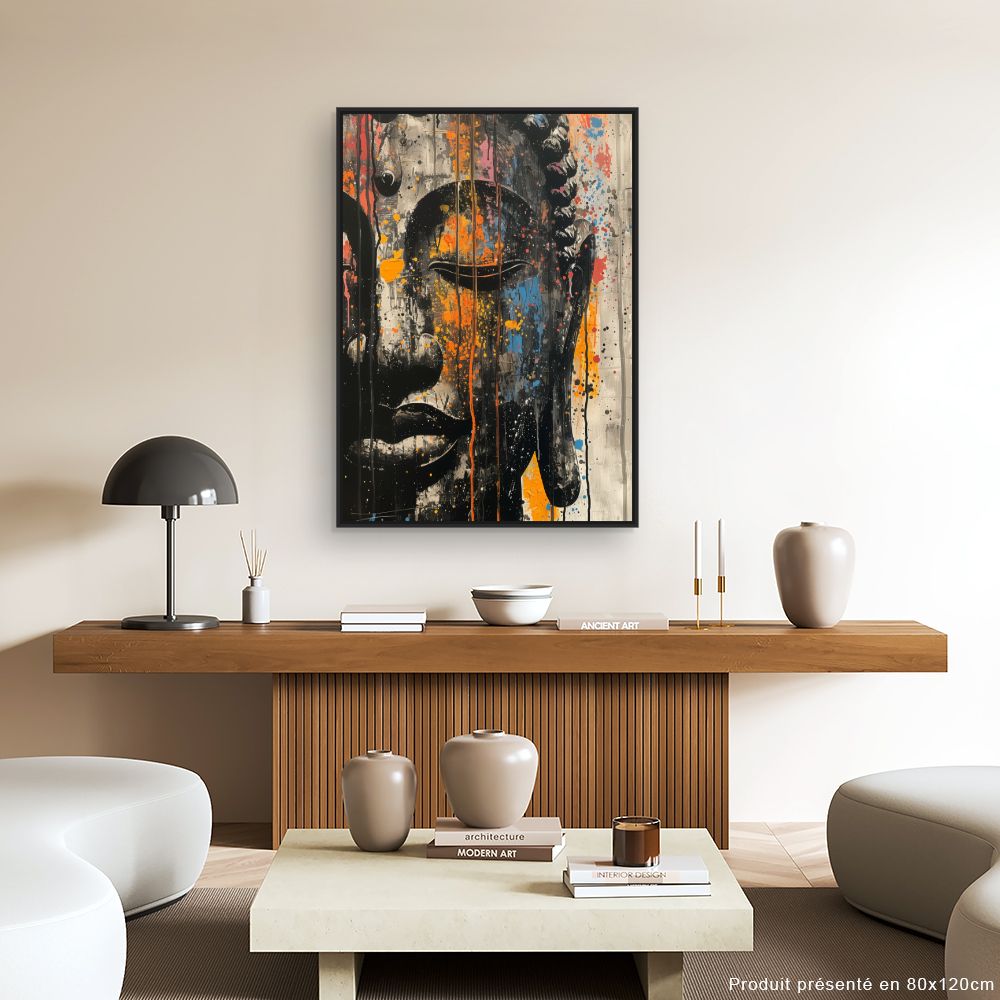 Toile "Bouddha moderne"