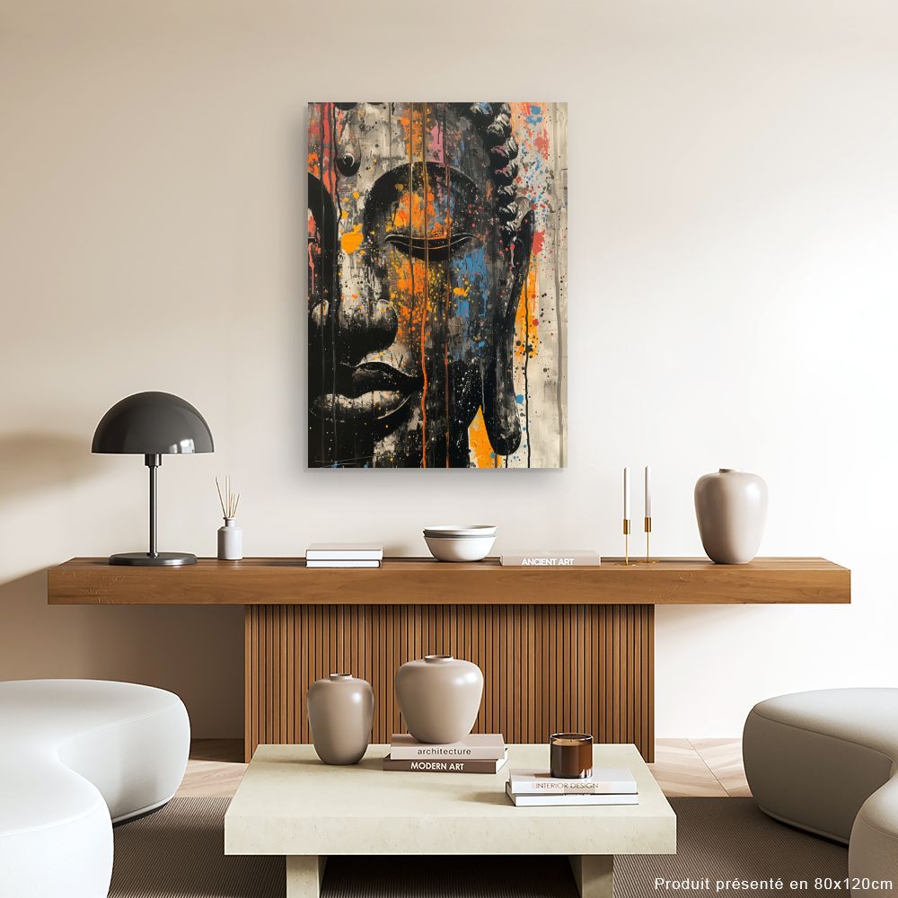 Toile "Bouddha moderne"