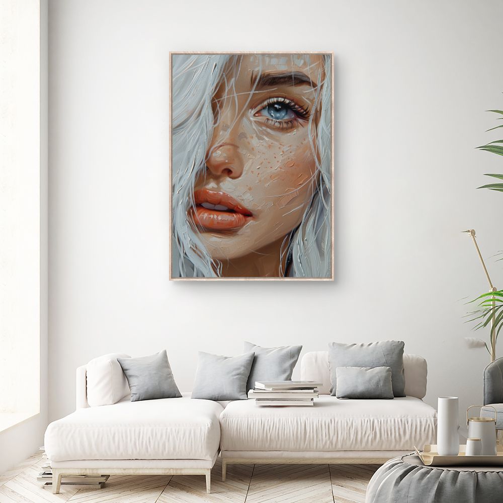 Schilderij "Betoverende elegantie"