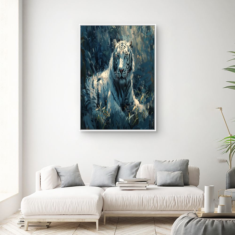 Toile "Tigre majestueux"