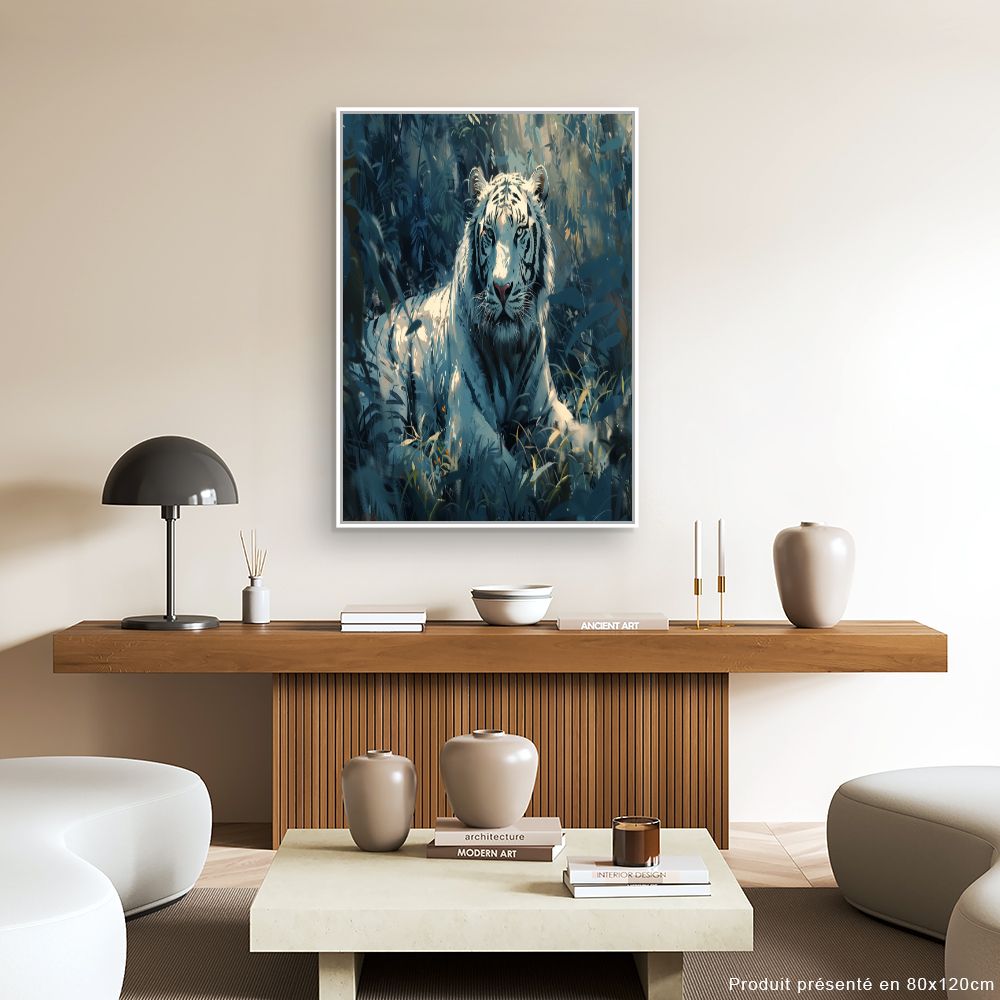 Toile "Tigre majestueux"