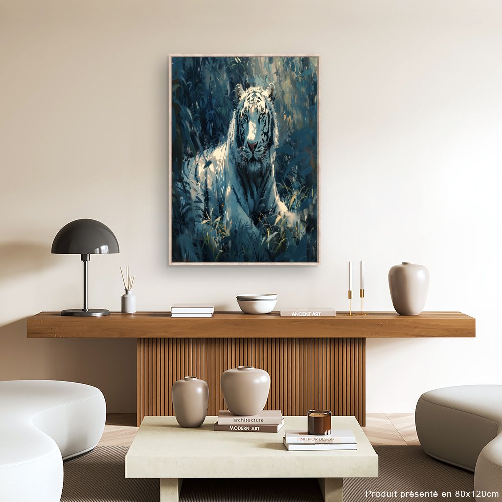 Toile "Tigre majestueux"