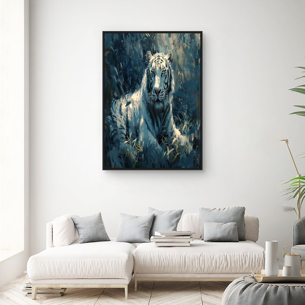 Toile "Tigre majestueux"