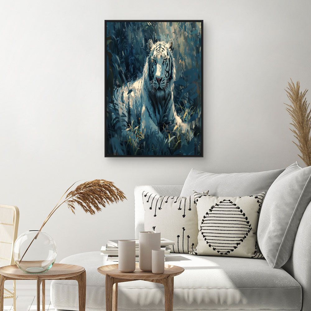 Toile "Tigre majestueux"